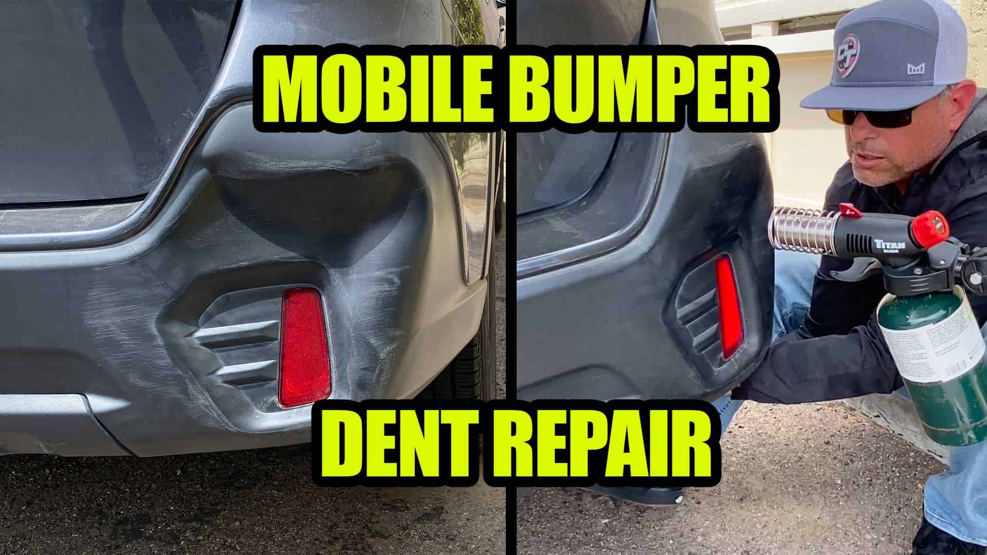 Bumper Repair Dent Time San Diego Paintless Dent Removal Mobile