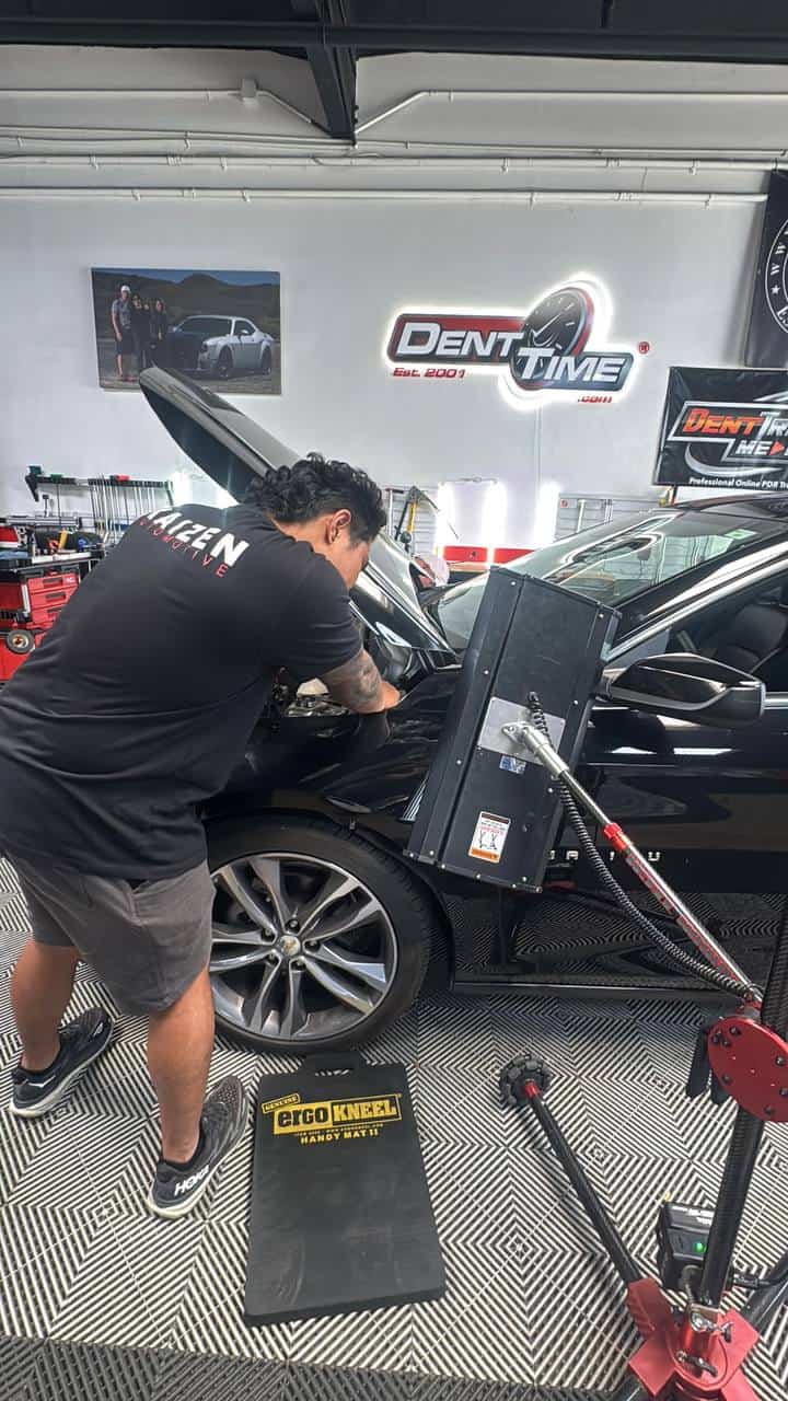 pdr training student working